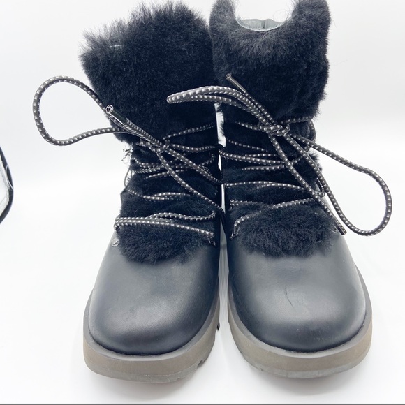 viki genuine sheepskin waterproof boot
